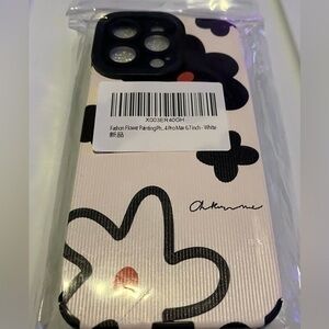 iPhone 14 pro max 6.7” cover flower painting